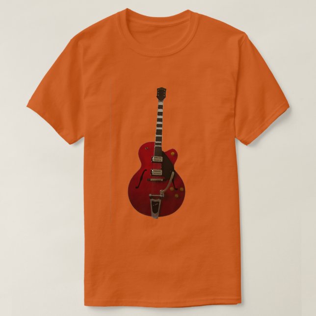 Jazz Guitar T-Shirt (Design vorne)