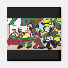 Jazz Herbstkaffee Magnet