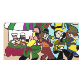 Jazz Herbstkaffee Türschild