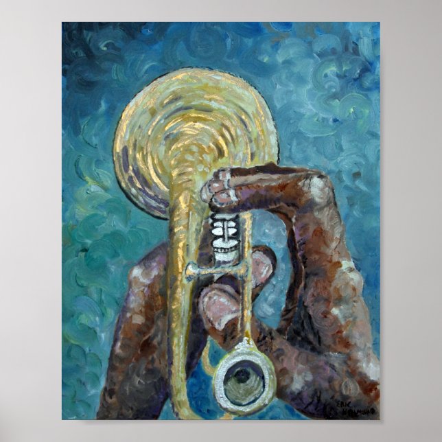 Jazz Horn Poster (Vorne)