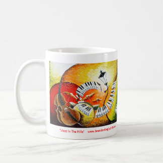 Jazz in der Hügel-Kaffee-Tasse Kaffeetasse
