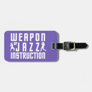 Jazz Instruction Custom Gepäckanhänger