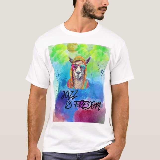 Jazz is Freedom T-Shirt (Vorderseite)