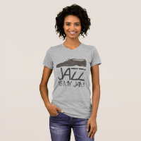 Jazz ist mein Black Dance Shoe Dancer T-Shirt