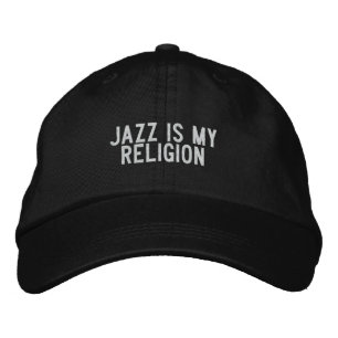Jazz ist meine Religion Bestickte Baseballkappe