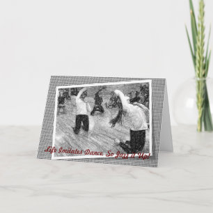 Jazz-it-Up-Grußkarte Karte