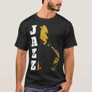Jazz Jazz Musik Saxophon Saxophonist Musik T-Shirt