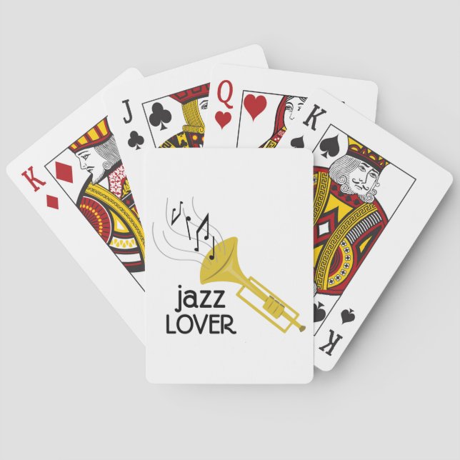 Jazz Lover Spielkarten (Rückseite)