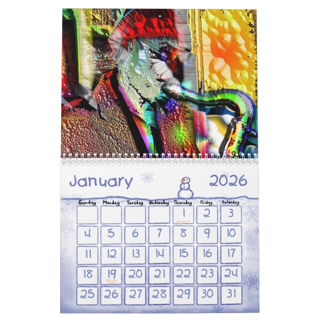 JAZZ - MA - TAZZ KALENDER (Jan 2026)