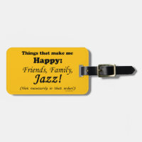 Jazz macht mich glücklich