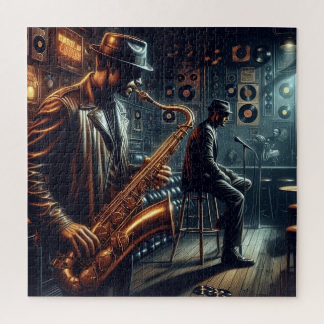 Jazz Men Puzzle (Vertikal)