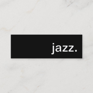 Jazz Mini Visitenkarte