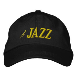 Jazz Music bestickter Hut