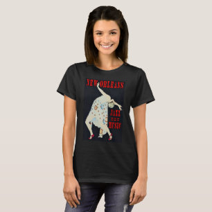 Jazz Music Dancer, New Orleans, T-Shirt
