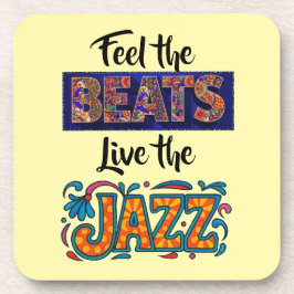 Jazz music lover getränkeuntersetzer