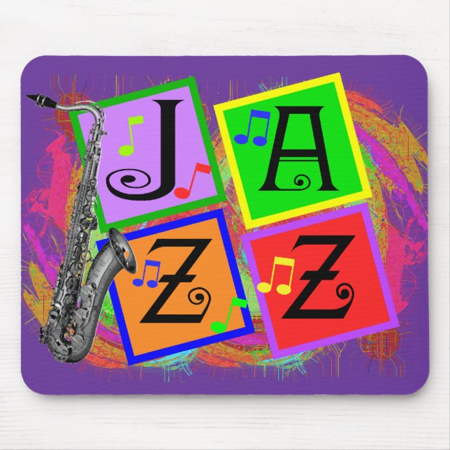 Jazz Music Lovers - Geschenke Mousepad (Vorne)