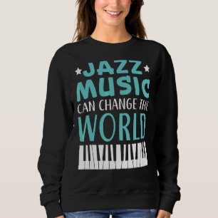 Jazz Music Musican Instrument Musical Genie Sweatshirt
