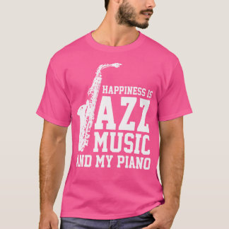 Jazz Music Piano T-Shirt