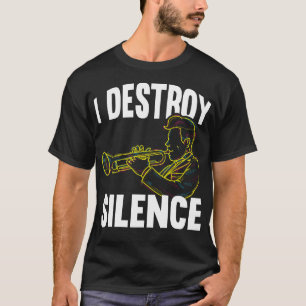 Jazz Music Trumpet Musician Geschenk Trumpeter T-Shirt