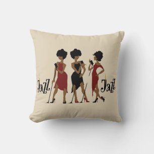 Jazz Musical Decorative Pillow Kissen