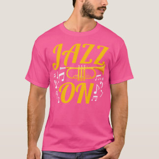 Jazz Musician Idea Trumpeter Musikinstrument Tr T-Shirt