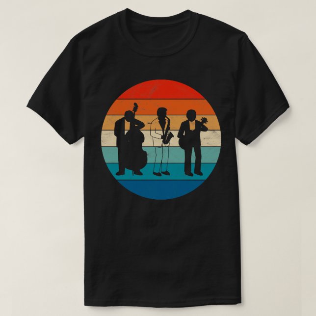 Jazz Musicians T-Shirt (Design vorne)