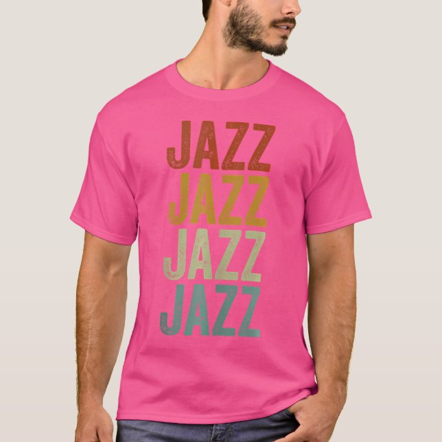 Jazz-Musik T-Shirt (Vorderseite)