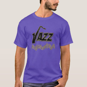 Jazz-Musikfreund ~ Jazz merkt Saxophon T-Shirt