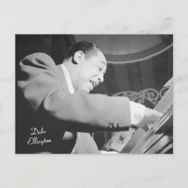 Jazz Pianist Duke Ellington Postkarte