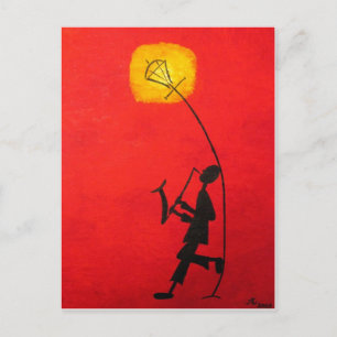 Jazz Postkarte