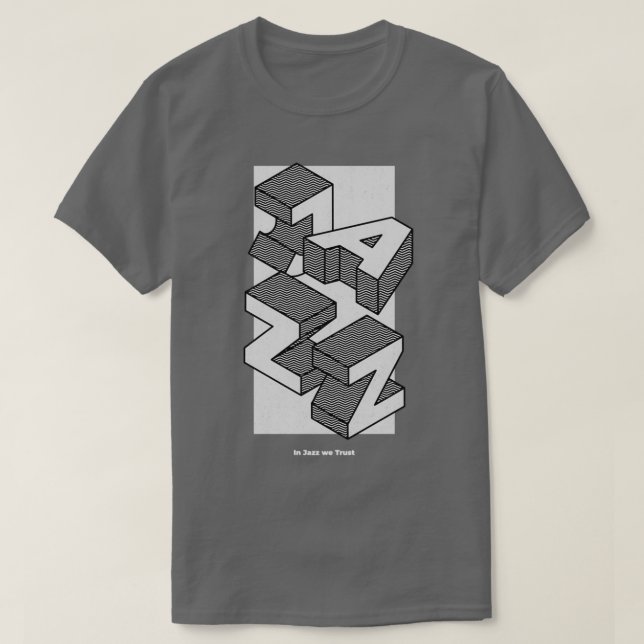 Jazz Retro Saxophonist 5 T-Shirt (Design vorne)
