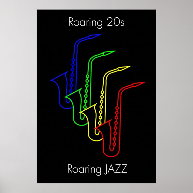 JAZZ - Roaring 20 - Roaring JAZZ Poster (Vorne)