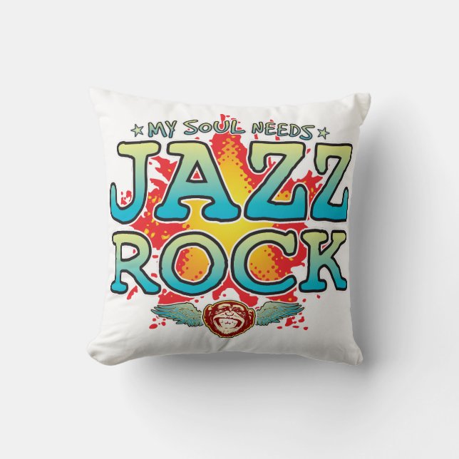 Jazz Rock Soul Cushion Kissen (Vorderseite)