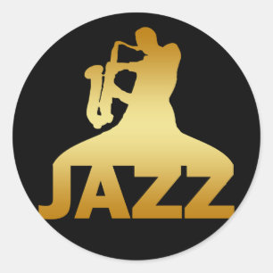 JAZZ RUNDER AUFKLEBER