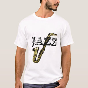 Jazz-Saxophon-T - Shirt