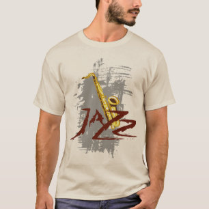 Jazz-Saxophon T-Shirt