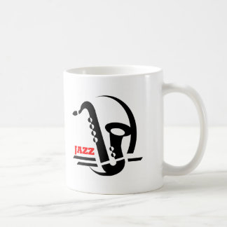 Jazz-Saxophon Tasse