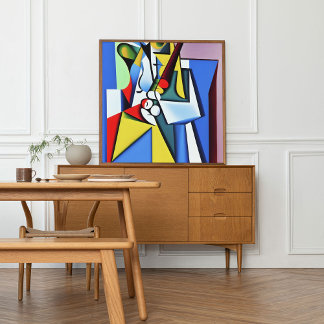 Jazz Saxophonist | Kunst von Kubilay An Leinwanddruck