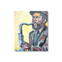 Jazz-Saxophonist Neo-Expressionist