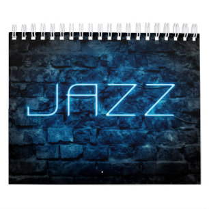 Jazz Scene Collection zeigt Wall Calendar Kalender