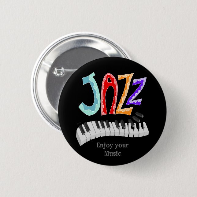 Jazz-Schreibtaste Button (Vorne & Hinten)
