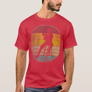Jazz-Shirt-Fest-Festival Sonne Retro-Musik Trompet T-Shirt