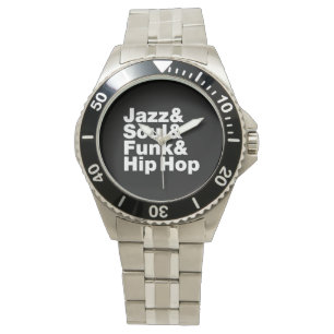 Jazz & Soul & Funk & Hip Hop Armbanduhr