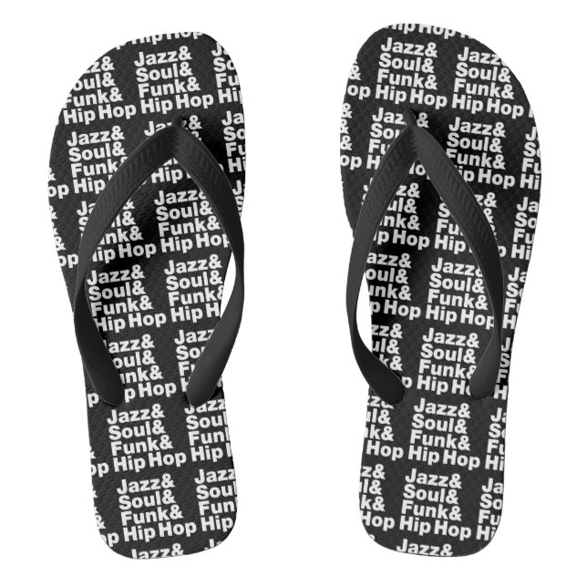 Jazz & Soul & Funk & Hip Hop Flip Flops (Fußbett)