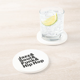 Jazz & Soul & Funk & Hip Hop Getränkeuntersetzer