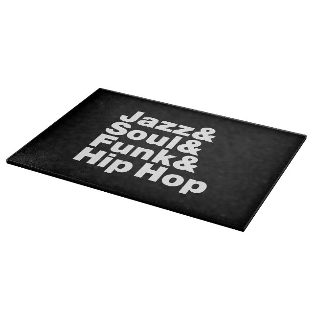 Jazz & Soul & Funk & Hip Hop Schneidebrett (Ecke)