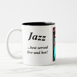 Jazz-Tasse Zweifarbige Tasse