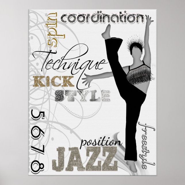 Jazz Technique Poster (Vorne)