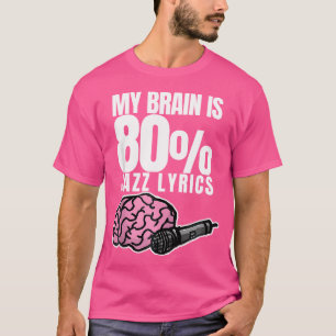 Jazz-Texte mit Jazzmusik-Angebot T-Shirt