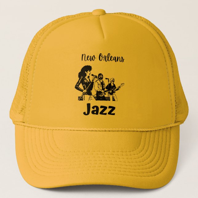 Jazz Truckerkappe (Vorderseite)